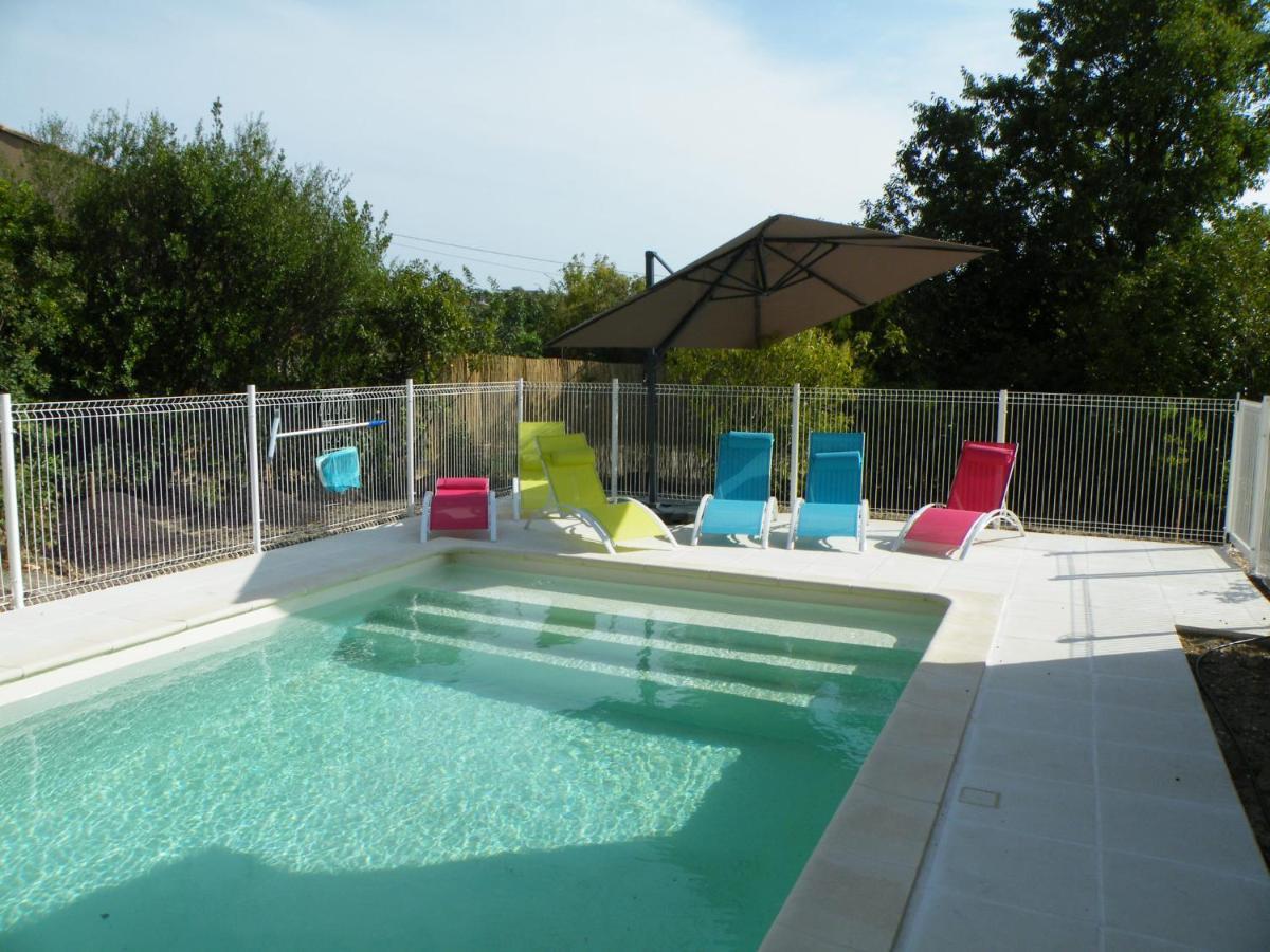 Maison Tout Confort Avec Piscine A Bedarrides Bagian luar foto